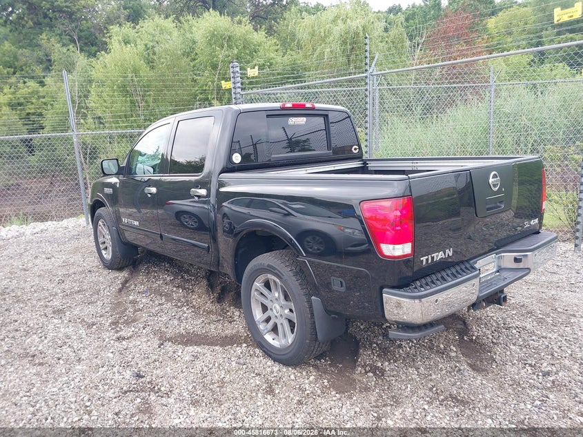 Vin: 1n6aa0ec9cn311919, lot: 46315554, nissan titan sl 20123