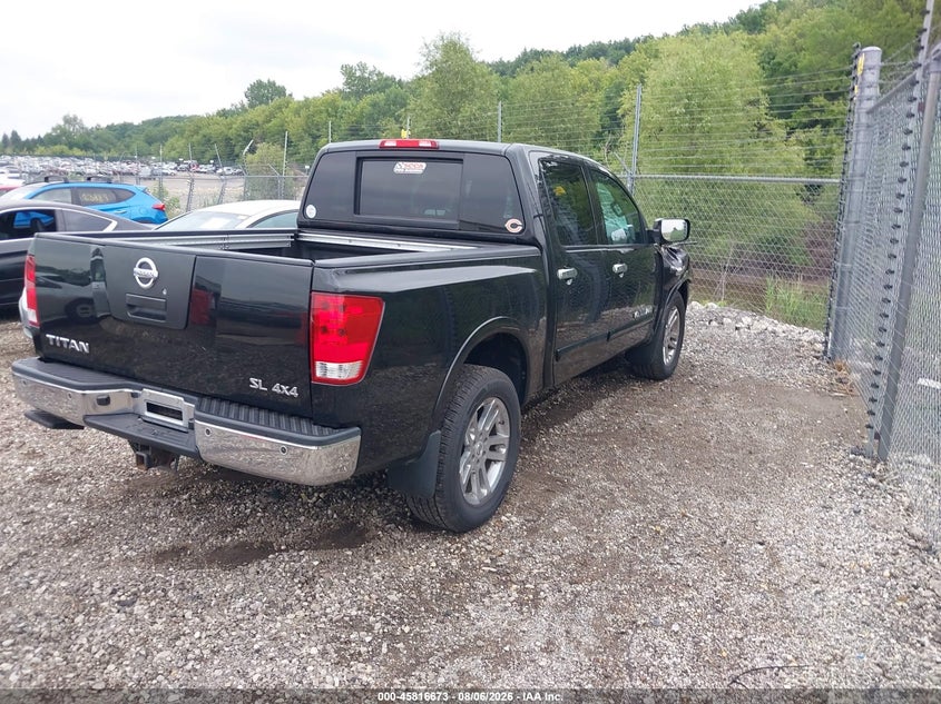 Vin: 1n6aa0ec9cn311919, lot: 46315554, nissan titan sl 20124
