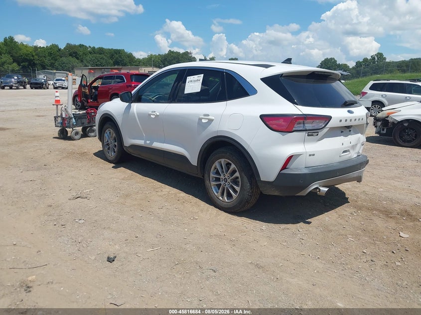 Vin: 1fmcu0bz0nua67559, lot: 46315565, ford escape se hybrid 20223