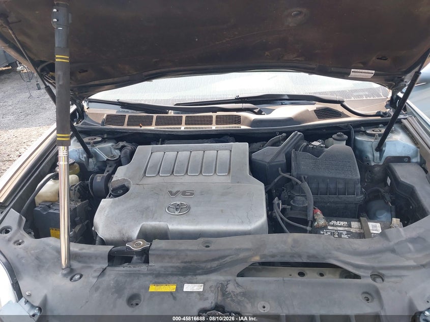 TOYOTA AVALON 2008 VIN 4T1BK36B38U311273