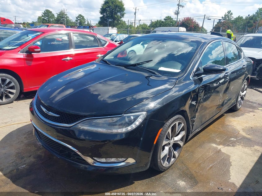 Vin: 1c3ccceg7fn656921, lot: 46315606, chrysler 200 c 20152