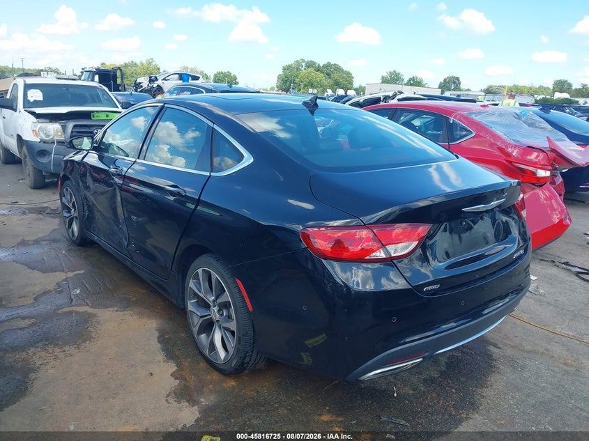 Vin: 1c3ccceg7fn656921, lot: 46315606, chrysler 200 c 20153