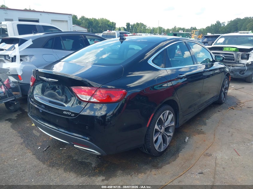 Vin: 1c3ccceg7fn656921, lot: 46315606, chrysler 200 c 20154