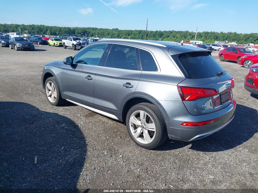 Vin: wa1bnafy5j2016658, lot: 46315620, audi q5 2.0t premium/2.0t tech premium 20183
