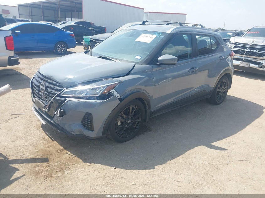 Vin: 3n1cp5cv0rl540478, lot: 46315625, nissan kicks sv xtronic cvt 20242
