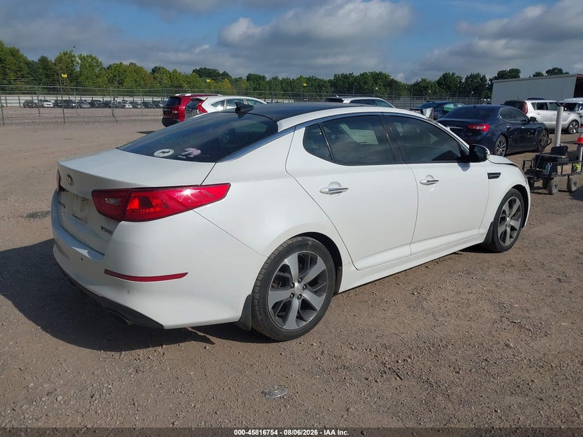 Vin: 5xxgn4a7xfg442861, lot: 46315635, kia optima ex 20154
