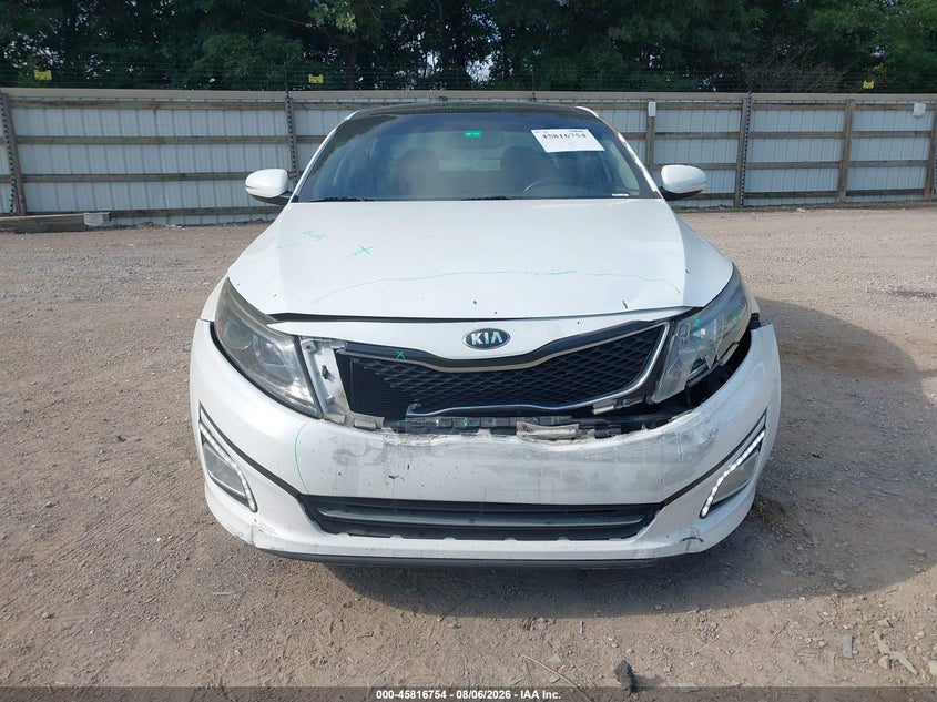 2015 KIA OPTIMA SEDAN 2.4L I-4 DI, DOHC, VVT, 192HP