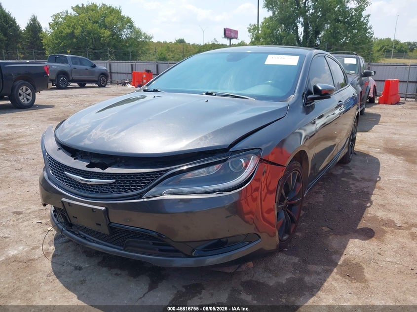 Vin: 1c3cccbg2gn114888, lot: 46315636, chrysler 200 s 20162