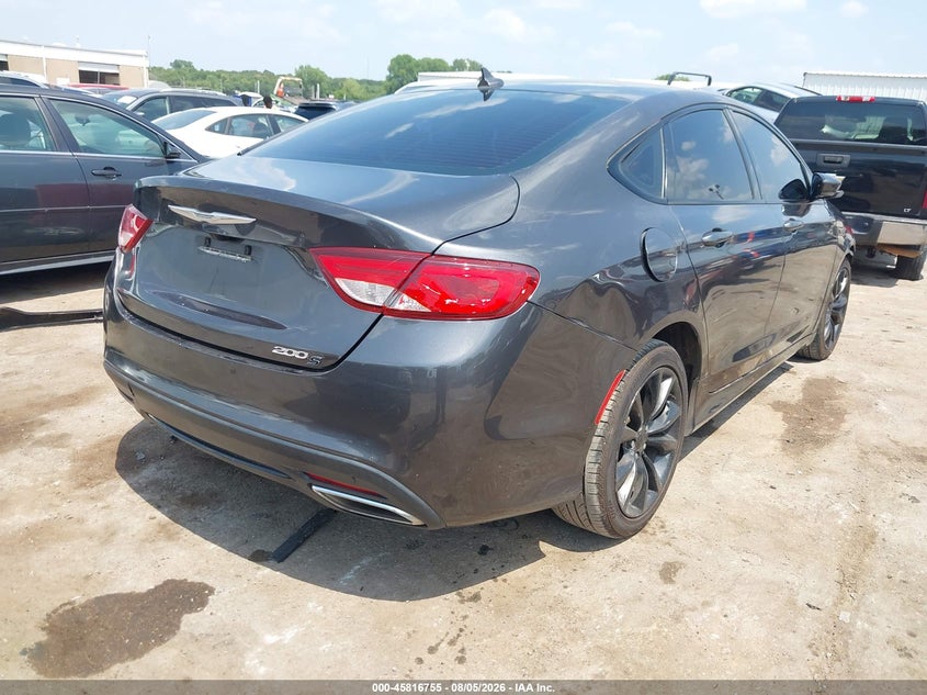Vin: 1c3cccbg2gn114888, lot: 46315636, chrysler 200 s 20164