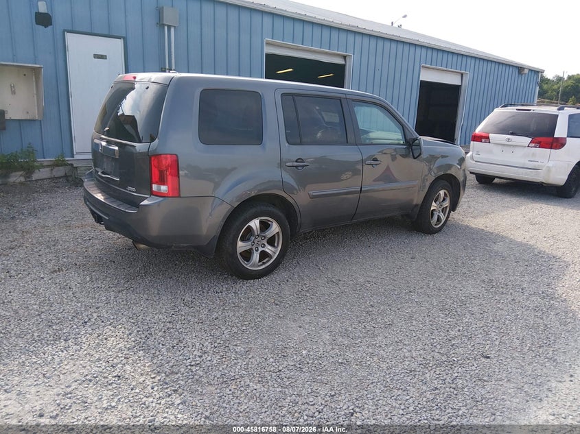 Vin: 5fnyf4h57cb046844, lot: 46315639, honda pilot ex-l 20124