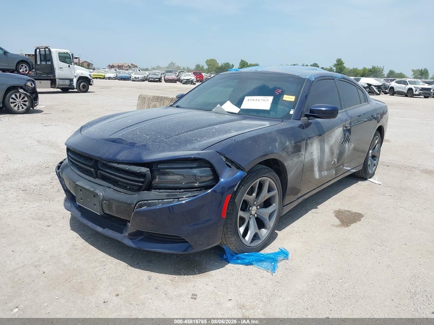 Vin: 2c3cdxhg0gh258721, lot: 46315646, dodge charger sxt 20162