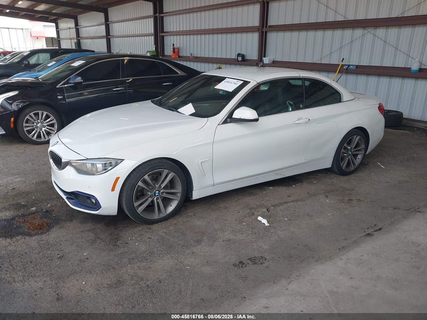 Vin: wba4z1c54jec58675, lot: 46315647, bmw 430i 20182