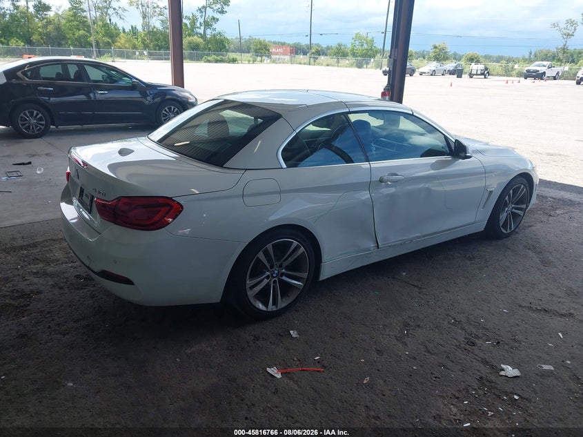 Vin: wba4z1c54jec58675, lot: 46315647, bmw 430i 20184