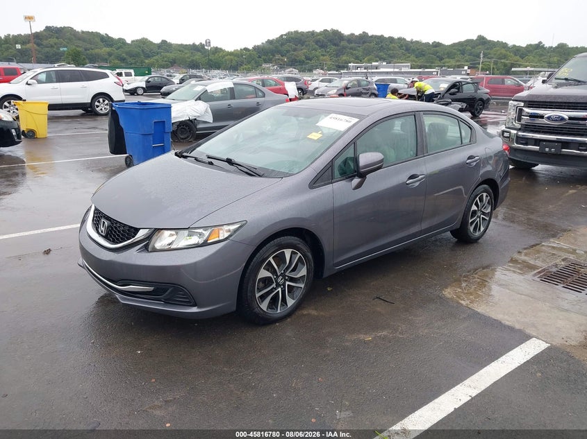 Vin: 19xfb2f85ee005934, lot: 46315662, honda civic ex 20142