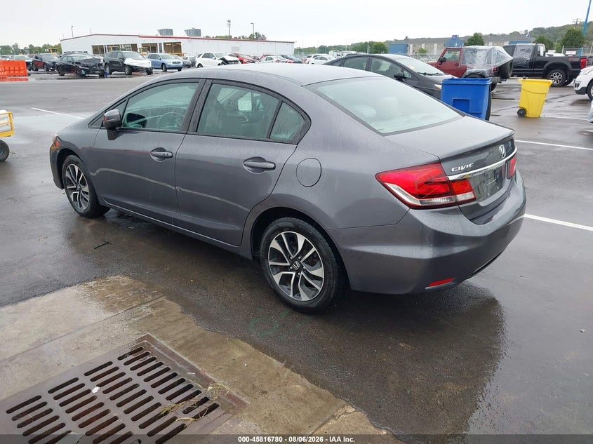 Vin: 19xfb2f85ee005934, lot: 46315662, honda civic ex 20143