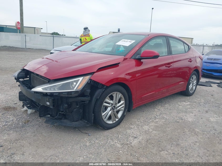 Vin: kmhd84lf9lu022301, lot: 46315671, hyundai elantra sel 20202