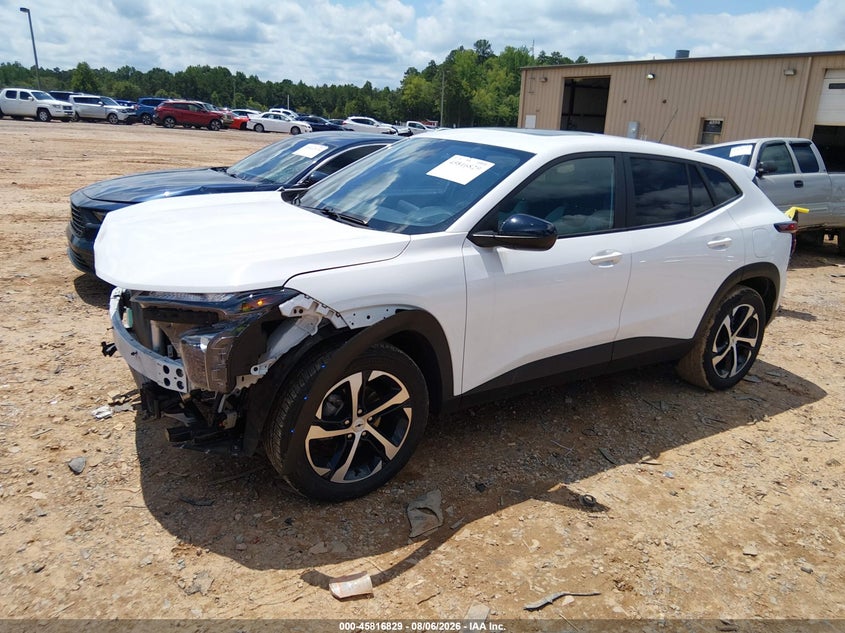 Vin: kl77lge28rc166655, lot: 46315710, chevrolet trax fwd 1rs 20242