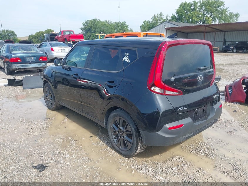 Vin: kndj33au9m7781712, lot: 46315711, kia soul ex 20213