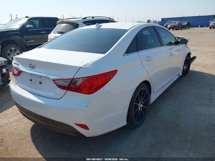 Vin: 5npeb4ac8eh878222, lot: 46315718, hyundai sonata gls 20144