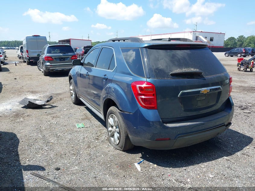 Vin: 2gnalcekxg6341891, lot: 46315720, chevrolet equinox lt 20163