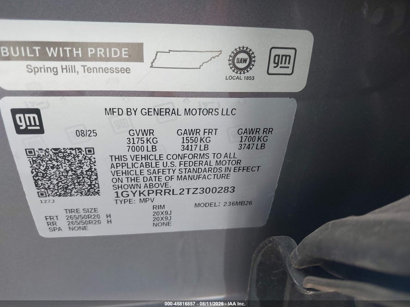 2026 CADILLAC LYRIQ PREMIUM LUXURY AWD · Фото 9