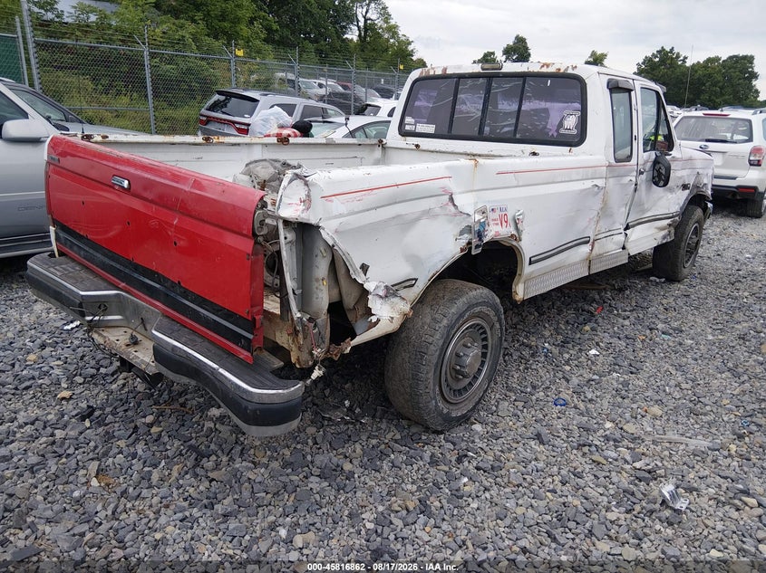 FORD F250 1993 VIN 1FTHX25M4PKB64629