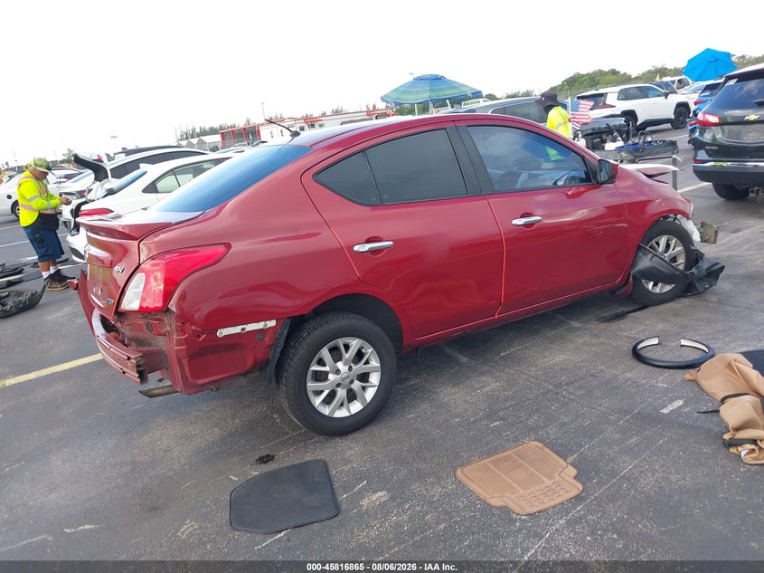 Vin: 3n1cn7ap8dl875356, lot: 46315746, nissan versa 1.6 sv 20134