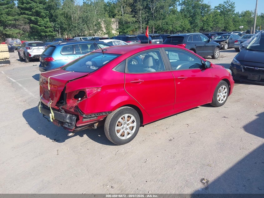 Vin: kmhct4ae3eu720197, lot: 46315753, hyundai accent gls 20144