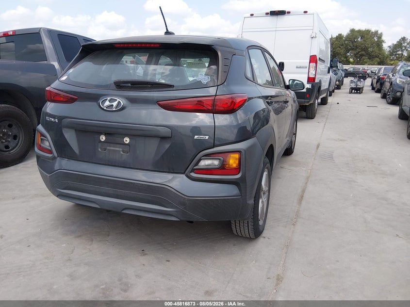 Vin: km8k1caa6ju110281, lot: 46315754, hyundai kona se 20184