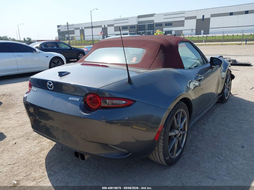 Vin: jm1ndad76j0202995, lot: 46315759, mazda mx-5 miata grand touring 20184