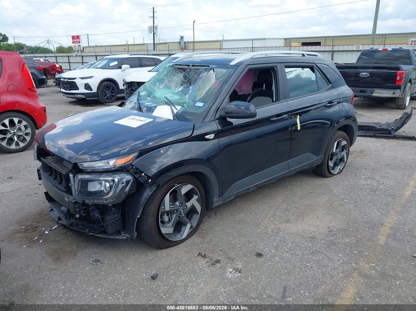 Vin: kmhrc8a34su401001, lot: 46315764, hyundai venue sel 20252