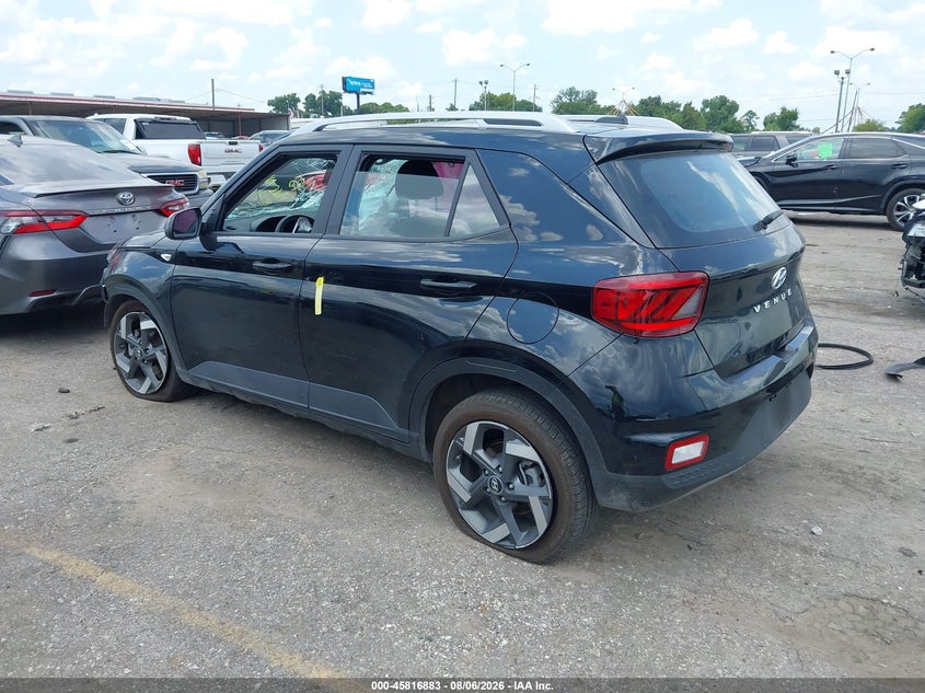 Vin: kmhrc8a34su401001, lot: 46315764, hyundai venue sel 20253