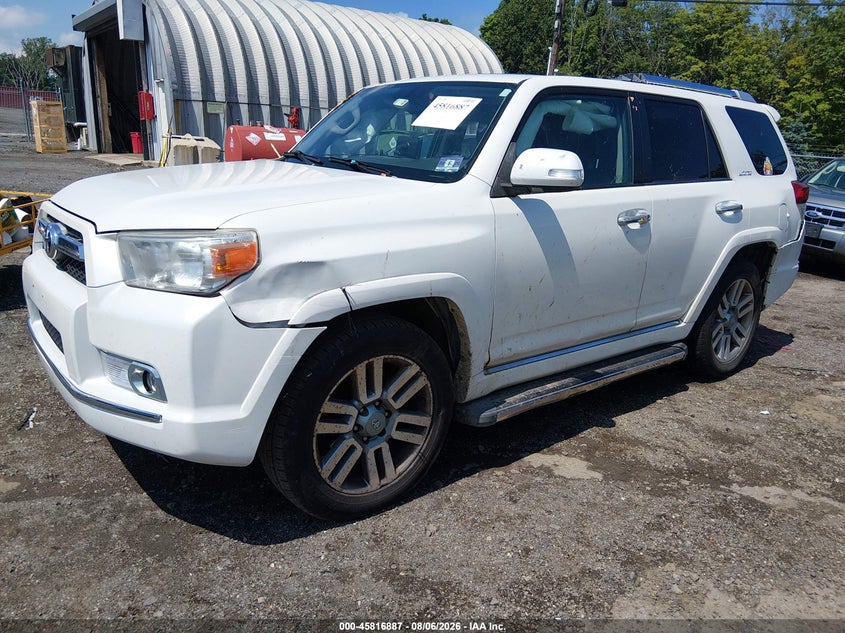 Vin: jtebu5jr7b5039306, lot: 46315768, toyota 4runner limited v6 20112