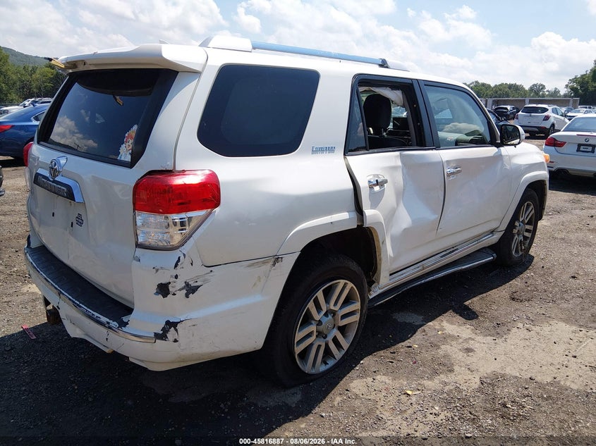 Vin: jtebu5jr7b5039306, lot: 46315768, toyota 4runner limited v6 20114