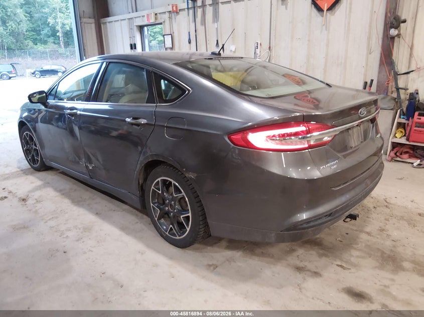Vin: 3fa6p0hdxhr183924, lot: 46315775, ford fusion se 20173