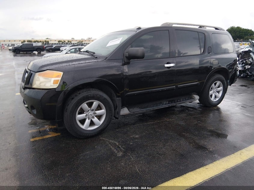 Vin: 5n1ba0nc4dn605247, lot: 46315777, nissan armada sv 20132