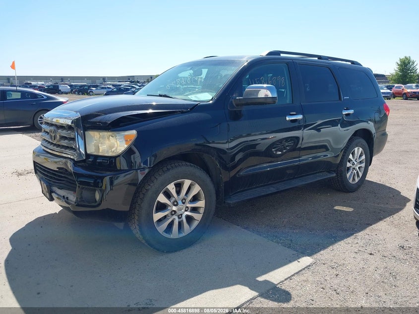 Vin: 5tdjw5g18as032269, lot: 46315779, toyota sequoia limited 5.7l v8 20102