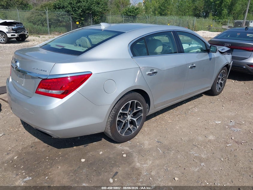 Vin: 1g4g45g30gf280604, lot: 46315781, buick lacrosse sport touring 20164