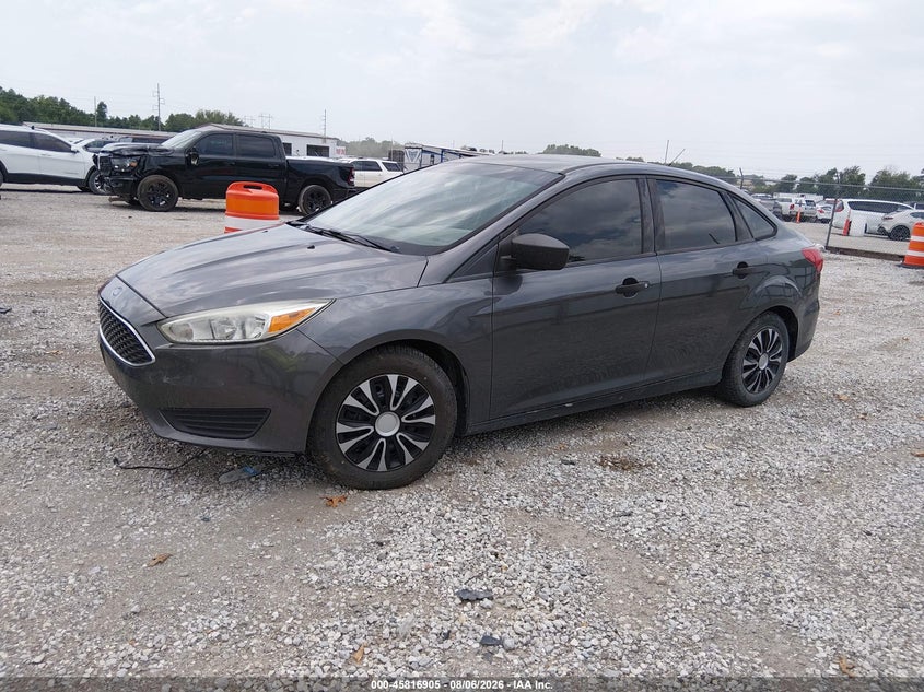 Vin: 1fadp3e24hl244467, lot: 46315786, ford focus s 20172