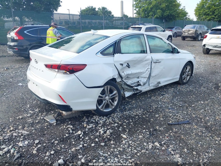 Vin: 5npe34af7kh749326, lot: 46315794, hyundai sonata sel 20194