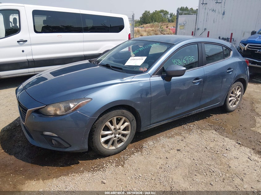 2015 Mazda 3, Right Side, IAAI, VIN JM1BM1L74F1270914 — photo 2