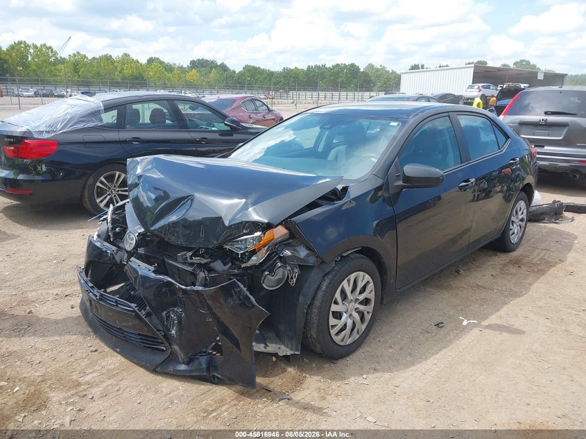 2019 Toyota Corolla, Удар спереди, IAAI, VIN 2T1BURHE0KC186049 — фото 2