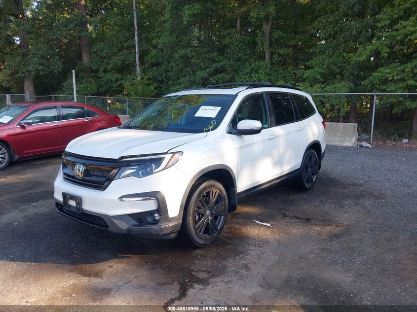 Vin: 5fnyf6h22nb058789, lot: 46315836, honda pilot awd special edition 20222