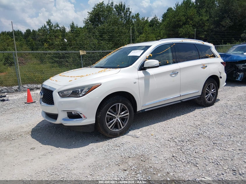 Vin: 5n1dl0mm7hc524256, lot: 46315852, infiniti qx60 20172