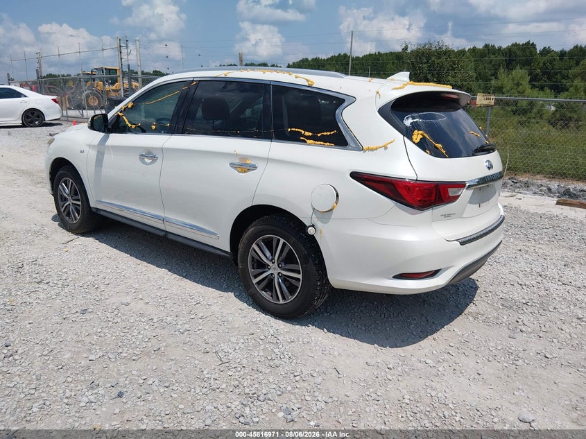 Vin: 5n1dl0mm7hc524256, lot: 46315852, infiniti qx60 20173