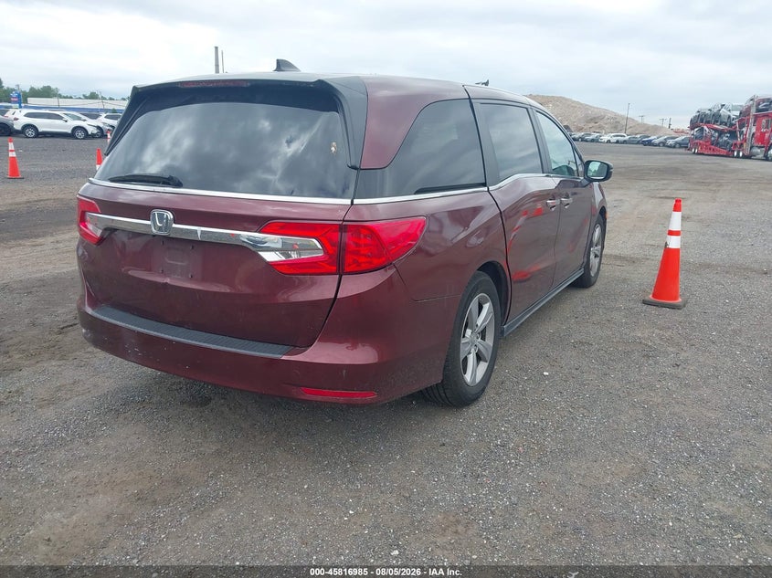 Vin: 5fnrl6h79kb129698, lot: 46315866, honda odyssey ex-l 20194
