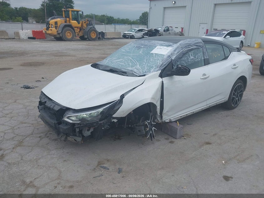 Vin: 3n1ab8dv8ry250272, lot: 46315887, nissan sentra sr xtronic cvt 20242