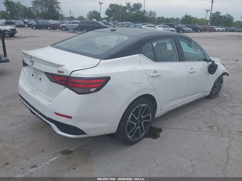 Vin: 3n1ab8dv8ry250272, lot: 46315887, nissan sentra sr xtronic cvt 20244