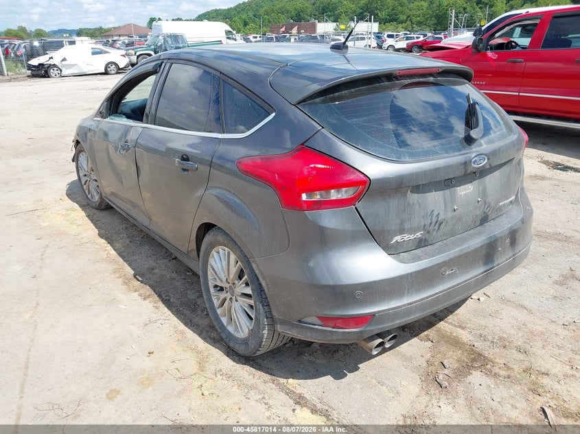 Vin: 1fadp3n29fl226611, lot: 46315894, ford focus titanium 20153