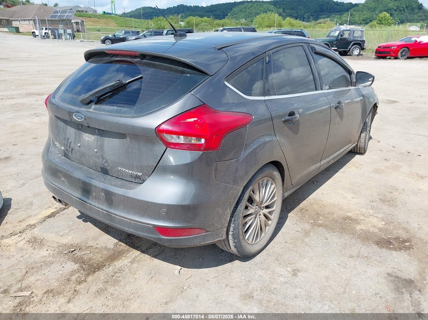 Vin: 1fadp3n29fl226611, lot: 46315894, ford focus titanium 20154